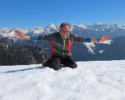 PIANI DELL’AVARO innevati e baciati dal sole ad anello
